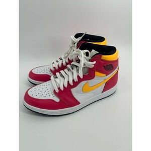 Jordan 1 Retro High OG Light Fusion Red Leather Size 8 (555088-603)‎